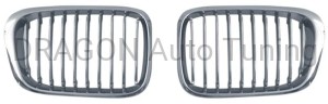 Grill BMW E46 4d 98-01 - chrome