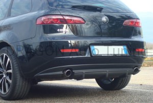 Dyfuzor zderzaka tylnego Alfa Romeo 159