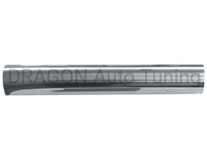 Air inlet pipe Ø77mm, lenght 500mm