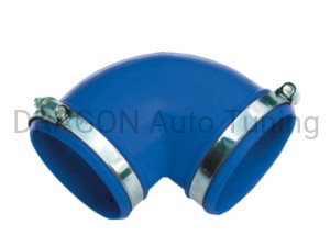 Deg link 90°, Ø70mm - blue