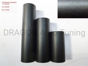 Selfadhesive 3D foil - black 11x200cm