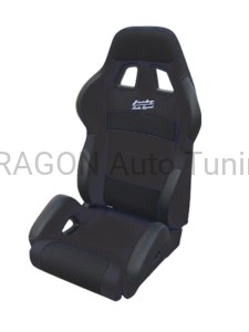 Sport seat Racing left - black