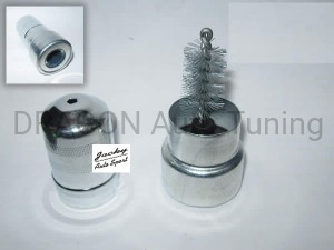 Brush to battery-lead connections