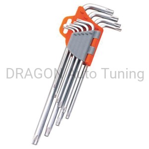 Set of torx wrenches
