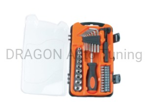 Set of the wrench with endings 30 pcs