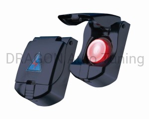 Włącznik rozrusznika ENGINE Starter - czarny