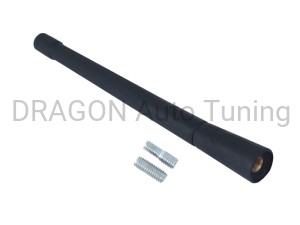 Maszt antenowy 17cm, gumowany, z adapterami 5 i 6mm