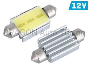  Żarówka VISION C5W SV8.5 39mm 12V 1x COB LED, CANBUS, biała, 2 szt. 