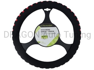 Wheel cover Ø37-39 - black-red (1)