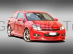 Spoiler zderzaka przedniego Opel Astra H