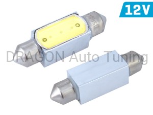 Żarówka VISION C5W SV8.5 36mm 12V 1x HP LED, biała, 2 szt.