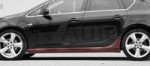 Listwy progowe Opel Astra J 5d