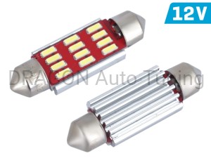 Żarówka VISION C5W SV8.5 39mm 12V 12x 4014 SMD LED, CANBUS, biała, 2 szt.