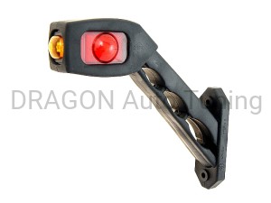 Lampa obrysowa LED skośna kombi lewa 12/24V