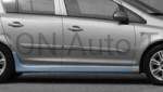 Listwy progowe Opel Corsa D