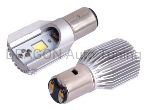 Żarówka VISION S2 (BA20d) 10-36V 6W 2x COB LED, Cool White 6000K, 1 szt. 