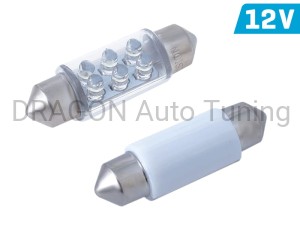 Żarówka VISION C5W SV8.5 36mm 12V 6x 3mm LED, biała, 2 szt.