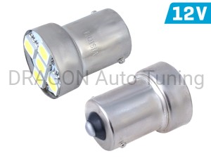 Żarówki VISION R5W/R10W BA15s 12V 5x 5050 SMD LED, białe, 20 szt.
