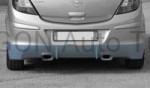Spoiler zderzaka tylnego Opel Corsa D