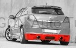 Spoiler zderzaka tylnego Opel Astra H 3d