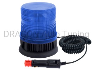 Lampa ostrzegawcza stroboskopowa 12/24V, niebieska, E8