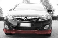 Spoiler zderzaka przedniego Opel Astra J 5d