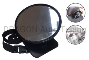 Additional rear-view mirror fixed on the headrest (1)