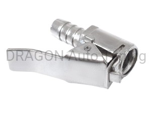 Końcówka zaciskowa do pompowania kół na wąż 8mm, metalowa