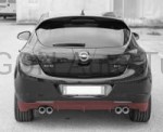 Spoiler zderzaka tylnego Opel Astra J 5d