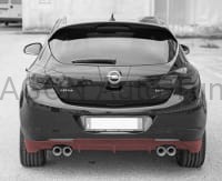 Spoiler zderzaka tylnego Opel Astra J 5d