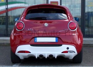 Dyfuzor zderzaka tylnego Alfa Romeo Mito
