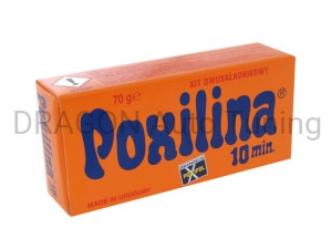 Poxilina - kit dwuskładnikowy, 70g/38ml