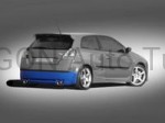 Spoiler zderzaka tylnego Fiat Stilo 3d