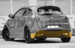 Spoiler zderzaka tylnego Alfa Romeo Mito