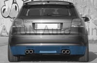 Spoiler zderzaka tylnego Audi A3 (8P) 03-