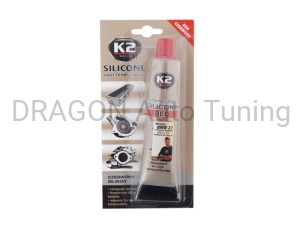 Silikon K2 czerwony +350°C, 85g
