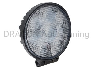 Lampa robocza 9-32V, 11W, 6 diod CREE, Ø115mm