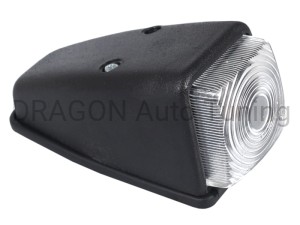 Lampa narożna, bezbarwny klosz