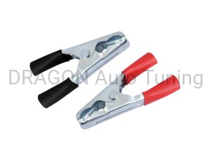 Zaciski "Krokodylki" 400A, 2 szt.
