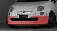 Spoiler zderzaka przedniego Fiat 500 07-