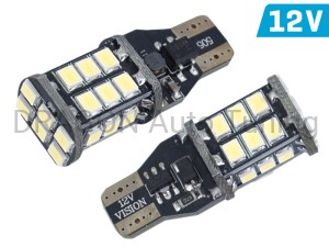  Żarówka VISION T15 (W16W) 12V 24x 3528 SMD LED, nonpolar, CANBUS, biała, 2 szt. 